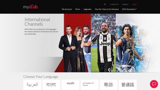 DISH International Channels | MyDISH | DISH Customer Support