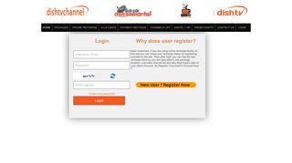 My DISHTV Login Dishtv Tv Account Details - Dishtvchannel