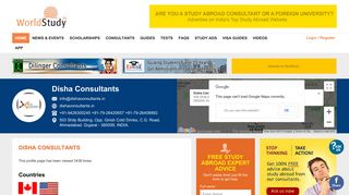 Disha Consultants - World study Scholarships