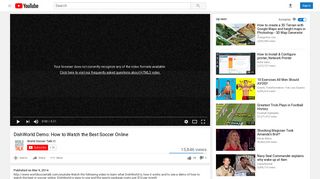 DishWorld Demo: How to Watch the Best Soccer Online - YouTube