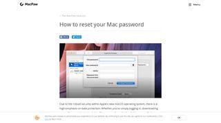 Forgot Mac password? How to reset your password - MacPaw