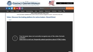 Desjardins: Discover the trading platform for active traders: Disnat Direct