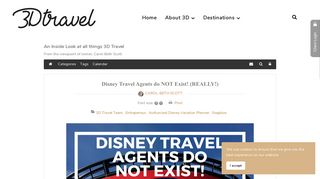 Disney Travel Agents do NOT Exist! (REALLY!) - 3D Travel Company