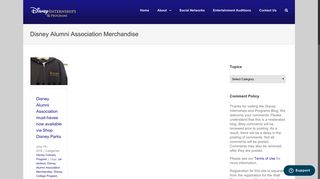 Disney Alumni Association Merchandise – Disney Internships ...
