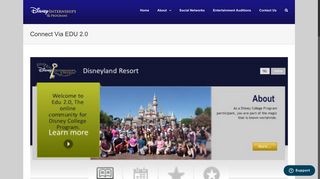 Connect Via EDU 2.0 – Disney Internships & Programs Blog