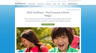 FastPass+ Planning | Walt Disney World Resort