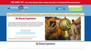 My Disney Experience App - The Official Ticket Center