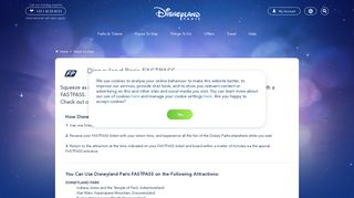 Disneyland Paris FASTPASS | Park Tickets | Disneyland Paris
