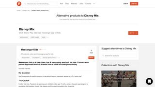 6 Alternatives to Disney Mix | Product Hunt