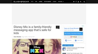 Disney Mix is a family-friendly messaging app that's safe for kids ...