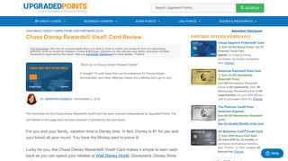 Chase Disney Rewards® Visa® Card Review [In-Depth]