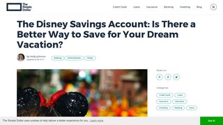 The Disney Savings Account: Is There a Better Way to Save for Your ...