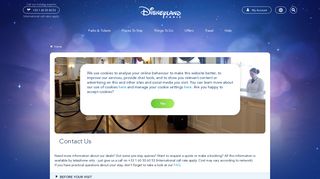 Contact Us - Disneyland Paris