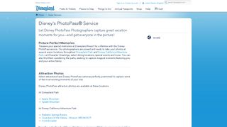 Disney's PhotoPass Service | Disneyland Resort - Go.com