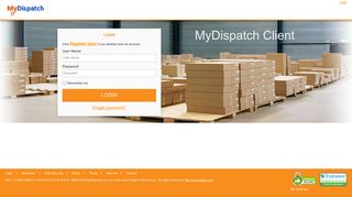 Client software for MyDispatch.com - www.MyDispatch.com