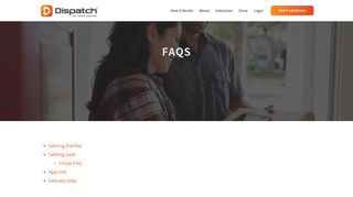 Dispatch - FAQ