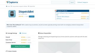 DispatchBot Reviews and Pricing - 2019 - Capterra