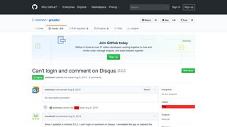 Can't login and comment on Disqus · Issue #44 · noinnion/greader ...