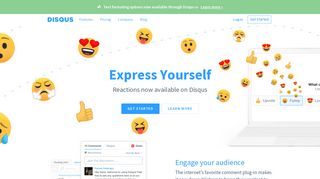 Disqus - The #1 way to build an audience on your website