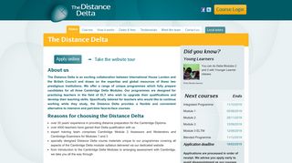 The Distance Delta: Home