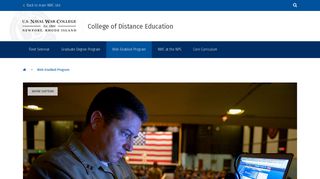 Web-Enabled Program - Naval War College