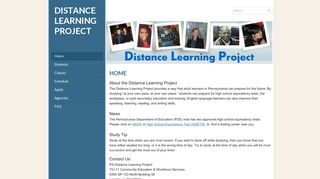 DISTANCE LEARNING PROJECT - Home