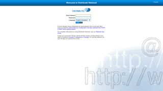 Mail :: Welcome to Distributel Webmail