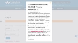 Website Login - Northshore School District