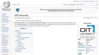 DIT University - Wikipedia