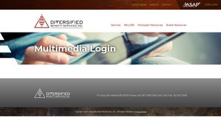 Log In | Diversified Benefit Services | Multimedia