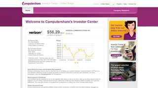 Computershare Investor Center - United States