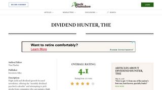 Dividend Hunter, the | Stock Gumshoe