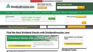 Dividend Investing | Best Dividend Paying Stocks