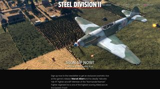 Steel Division 2 - WWII Real-Time Strategy Game - Signup