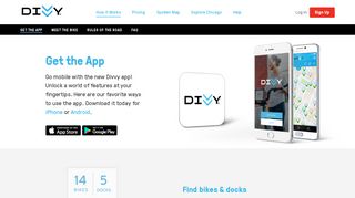 Go Mobile with Transit App | Divvy Bikes