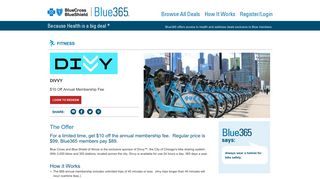 Divvy - Local - Standing - Membership Discount | Blue365 Deals