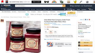 Amazon.com: Dixie Belle Paint Company Chalk Finish Furniture Paint ...