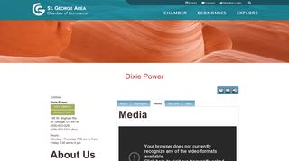 Dixie Power | Utilities - St. George Area Chamber of Commerce