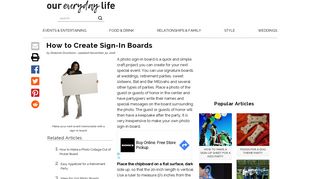 How to Create Sign-In Boards | eHow