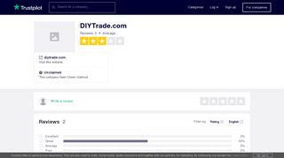 DIYTrade.com Reviews | Read Customer Service Reviews of diytrade ...