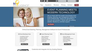 DJ Intelligence® | Online Event Booking, Planning, Management ...