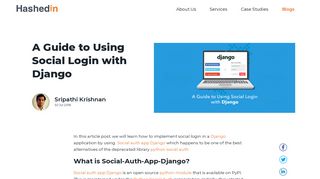 A Guide to Using Social Login with Django - HashedIn Technologies