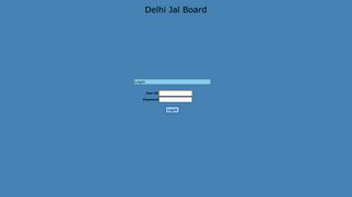 Delhi Jal Board Login User ID Password