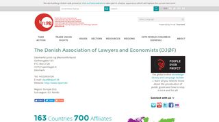 The Danish Association of Lawyers and Economists (DJØF) | PSI