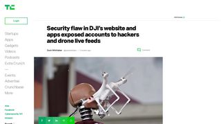 Security flaw in DJI's website and apps exposed accounts to hackers ...