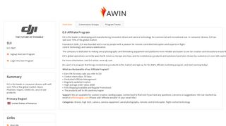 Awin | DJI Affiliate Program