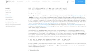 Membership - DJI Developer