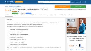 DJUBO - All-in-one Hotel Management Software - Pricing, Reviews ...
