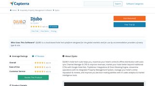 Djubo Reviews and Pricing - 2019 - Capterra