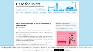 Best alternative for UK Miles & More credit card - Head for Points